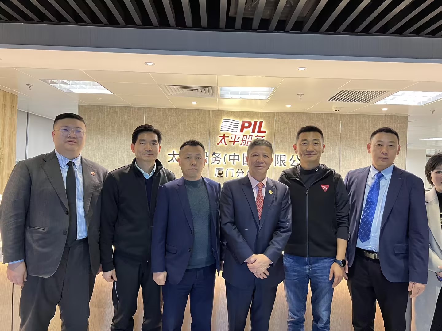 Group senior management visited PIL