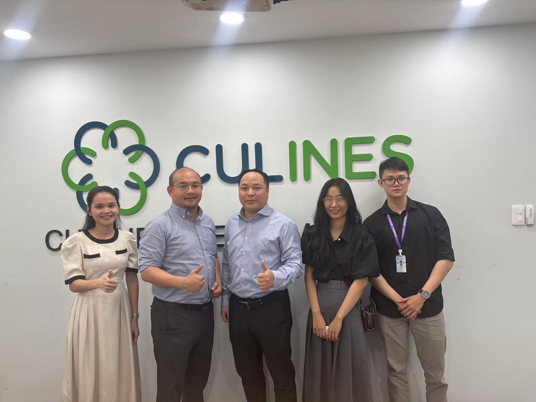 Mr. Zhang from Vietnam Branch visited CUL