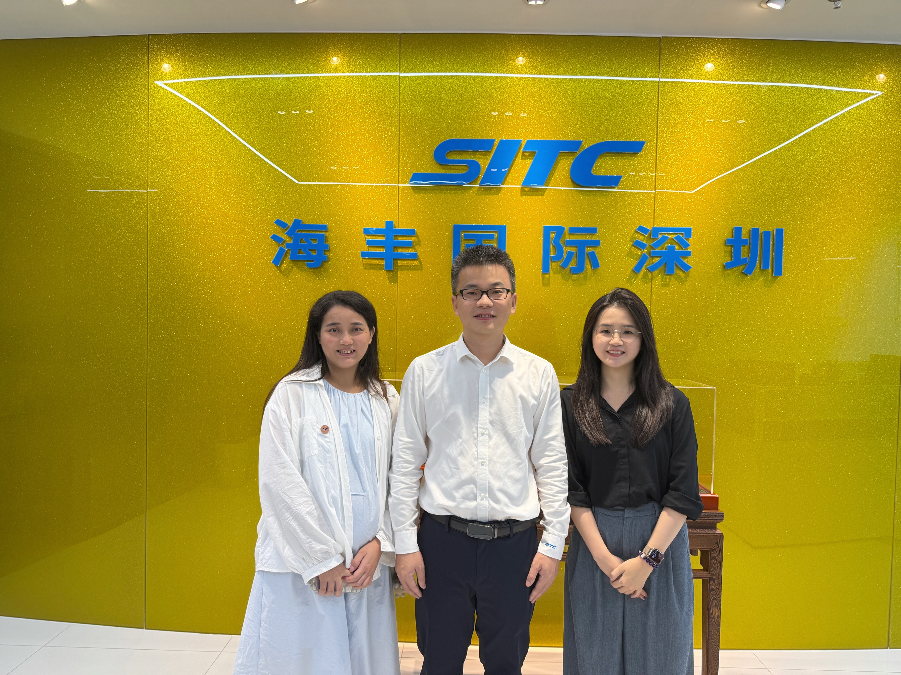 The business representative of the group visited SITC