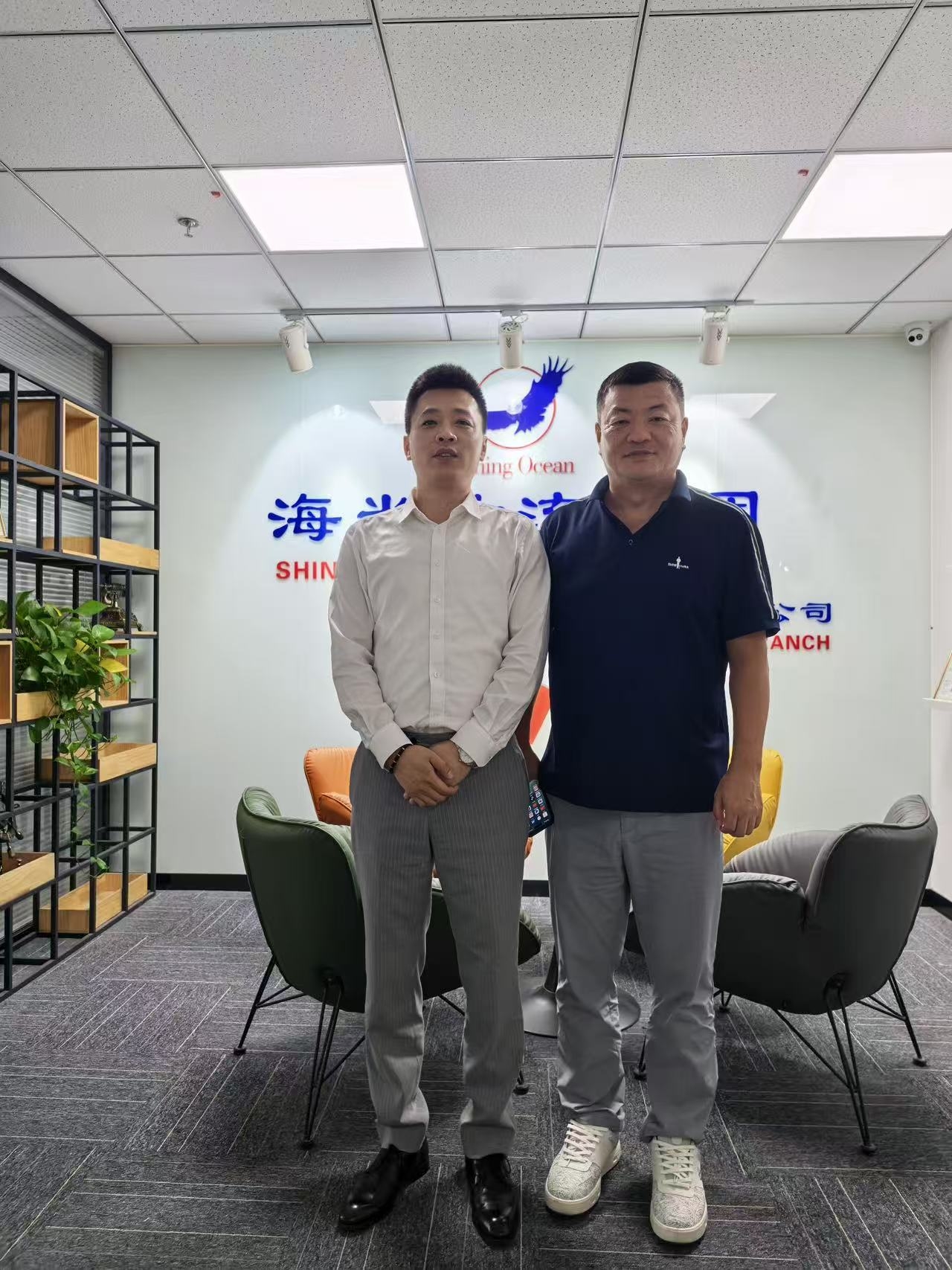 天运国际物流领导莅临大连分公司